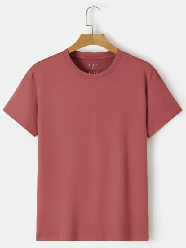 100% cotton single Jersey men's t-shirt